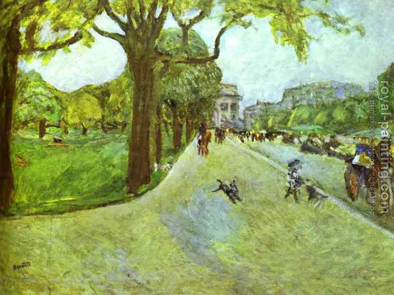 Pierre Bonnard : Avenue du Bois in Boulogne